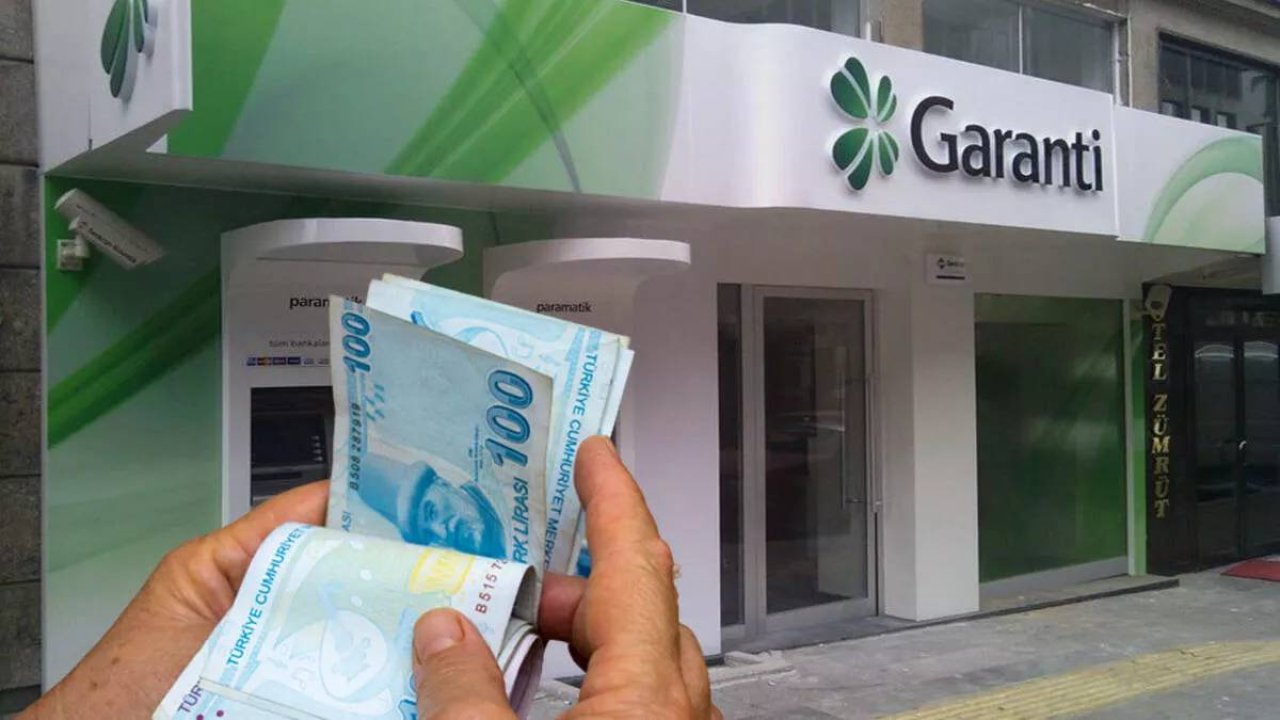 Garanti Bankası Duyuruyu Yaptı! Hesabınıza 14 Bin TL Yatıyor!