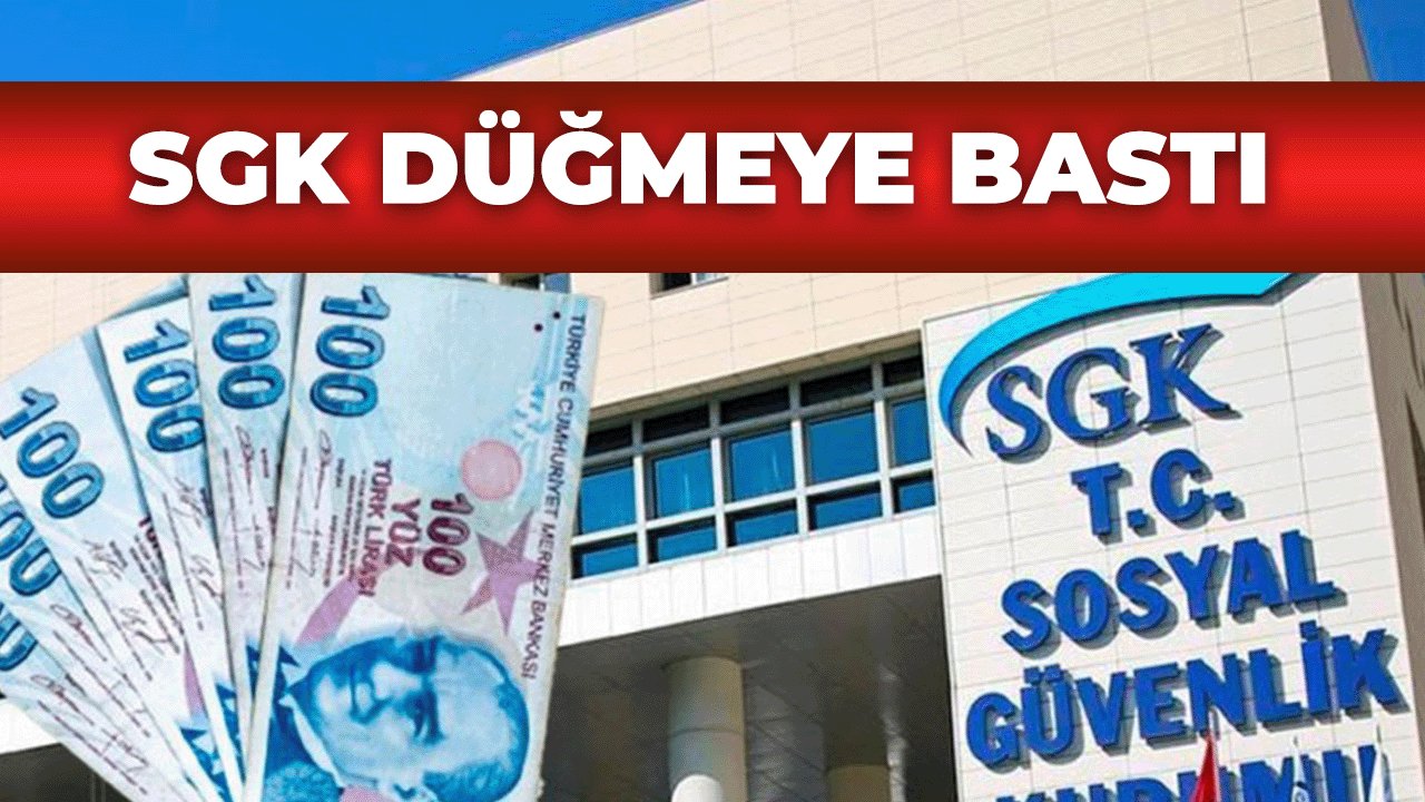 SGK’dan Yeni Ödenek Başvuru Yapan Herkese Veriyor