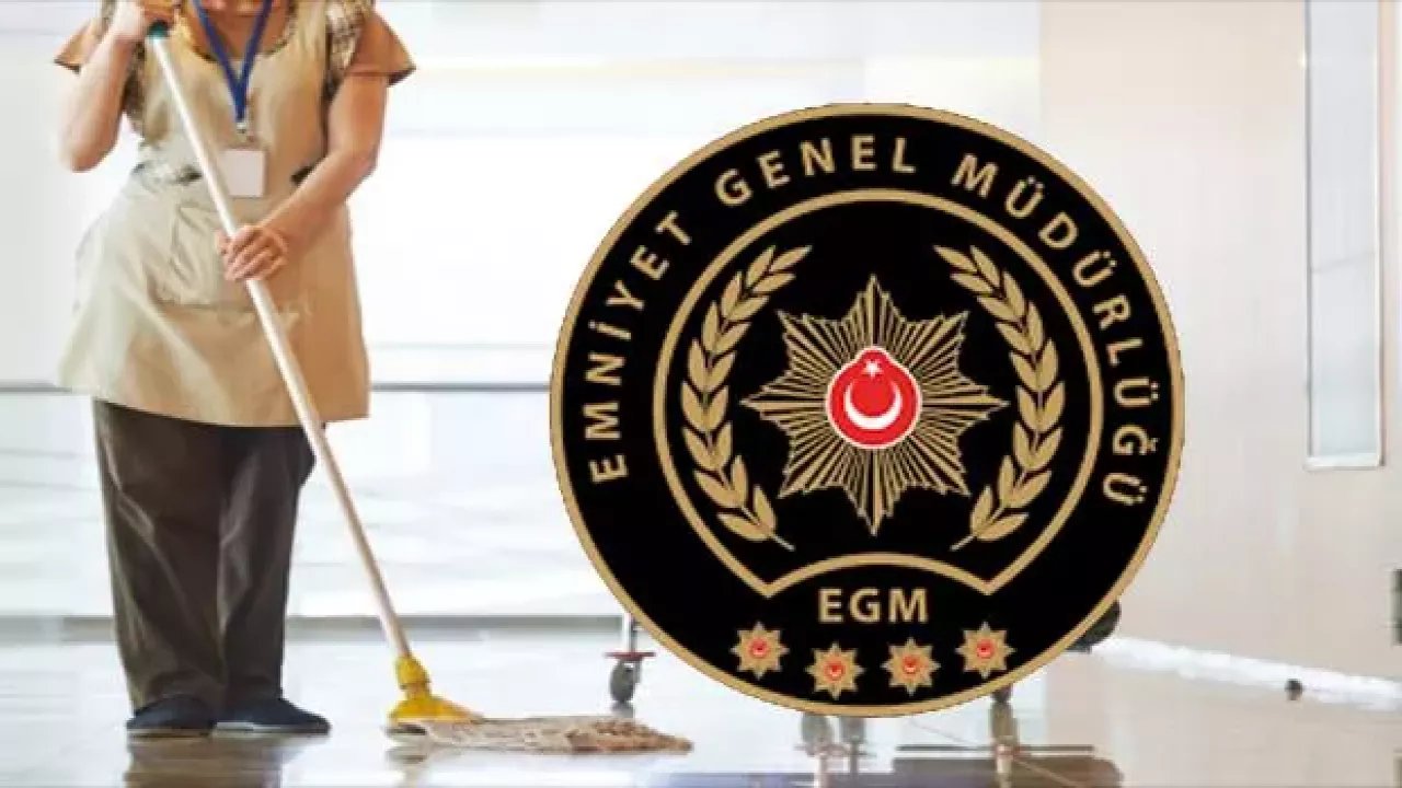 Emniyet Genel Müdürlüğü Orta Okul Mezunu Kadrolu İşçi İlanı