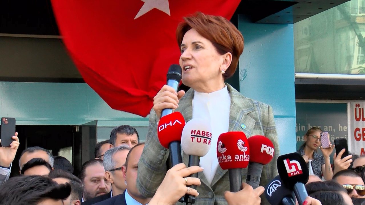 Akşener: Yürütmeyi Kılıçdaroğlu aldığında denge ve denetleme mekanizmaları devreye girer