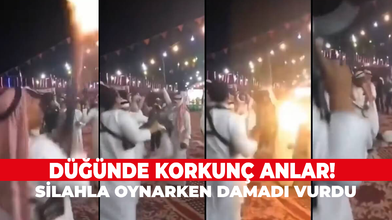 Düğünde korkunç anlar! Silahla oynarken damadı vurdu