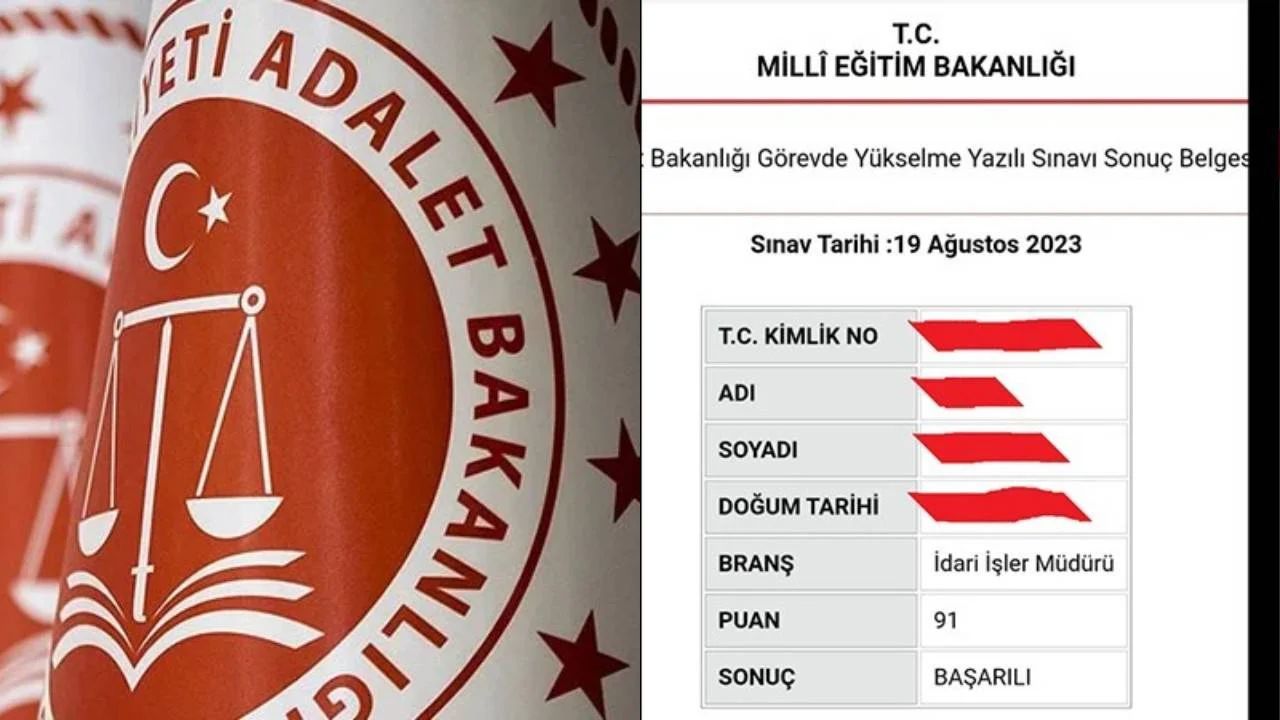 Adalet Bakanlığı mülakat skandalıyla ilgili belgeler açığa çıktı