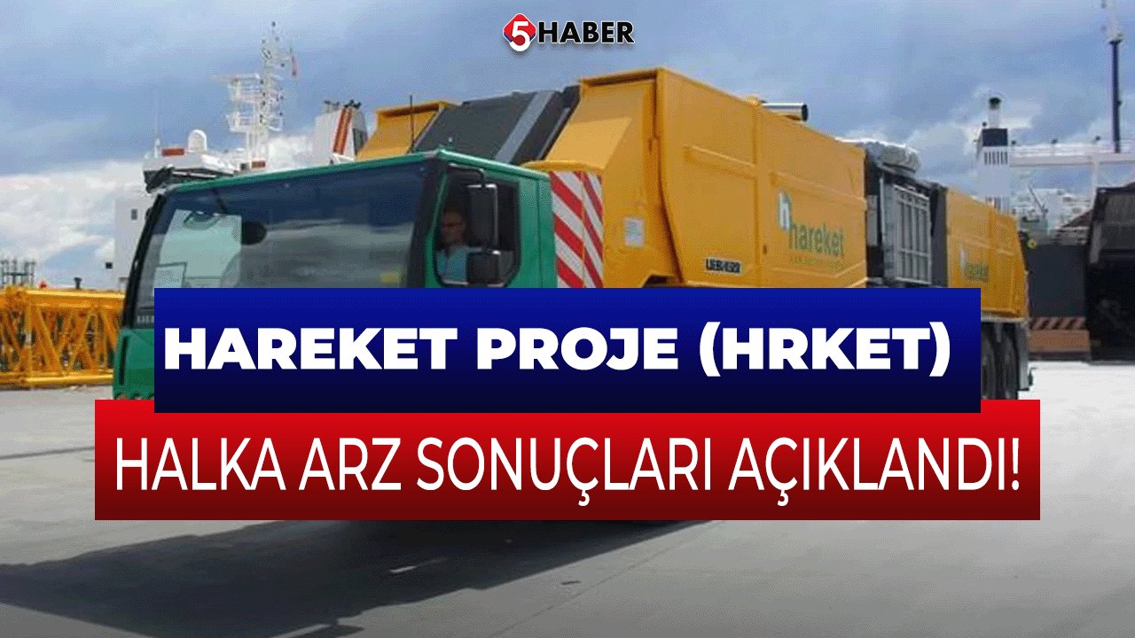 Hareket Proje (HRKET) Halka Arz Sonuçları Açıklandı!