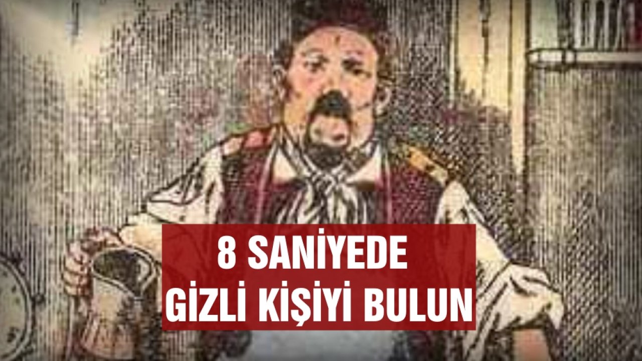 Optik İllüzyonlarla Zeka Seviyenizi Test Edin: 8 Saniyede Gizli Kişiyi Bulun!