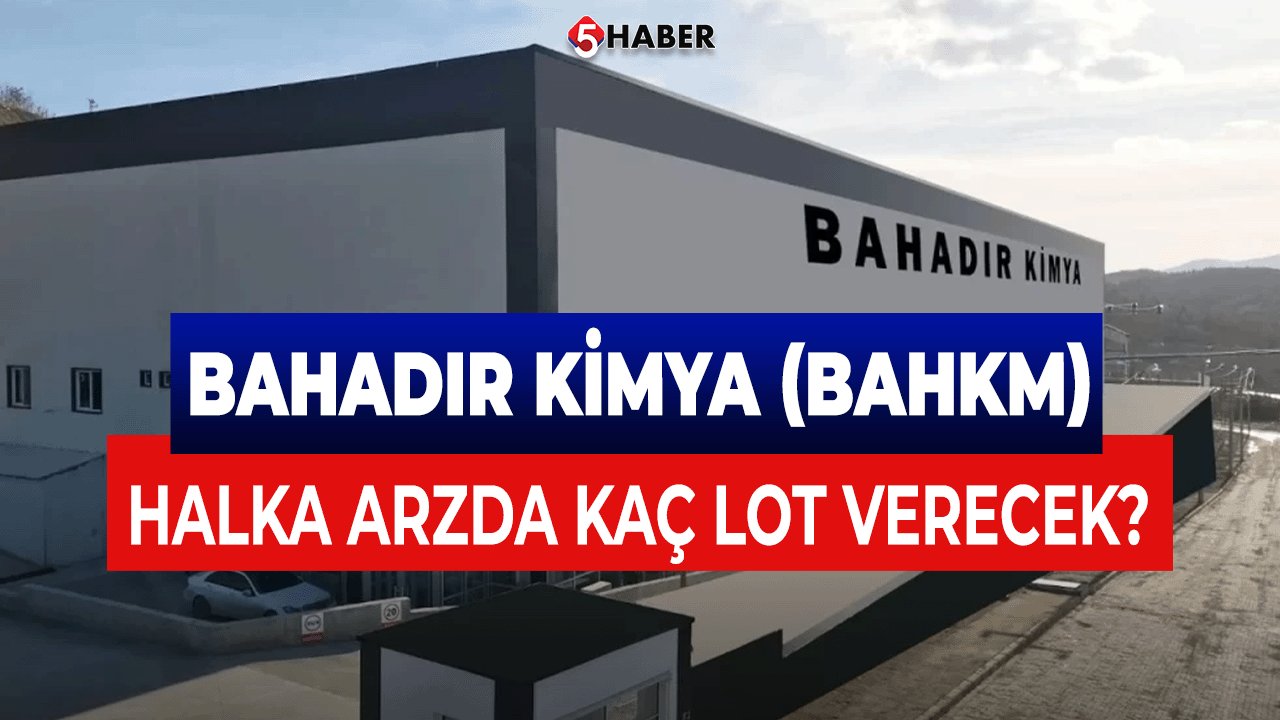 Bahadır Kimya (BAHKM) Halka Arzda Kaç Lot Verecek?