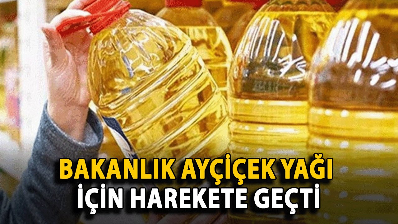 Bakanlık Ayçiçek yağı için harekete geçti