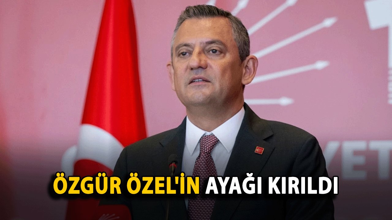 Başarır açıkladı: Özgür Özel'in ayağı kırıldı