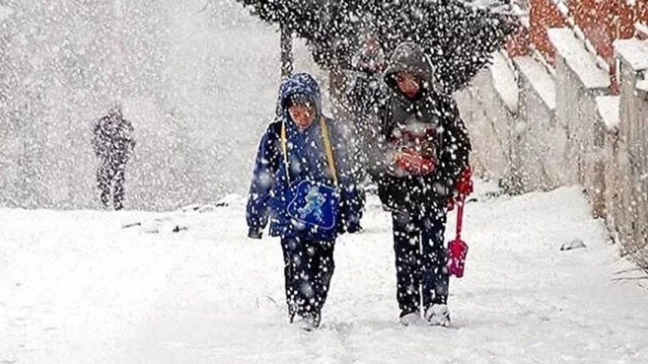 Pazartesi Günü Kar Tatili İlan Edilecek İller Belli Oldu!