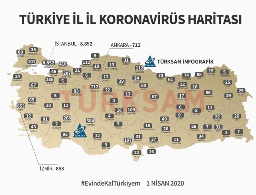 30 Büyükşehir ve Zonguldak için Giriş Çıkış yasağı 15 Gün Uzatıldı