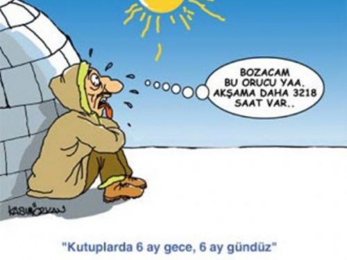 Komik Ramazan ayı mesajları (En komik ve eğlenceli Ramazan Karikatürleri)