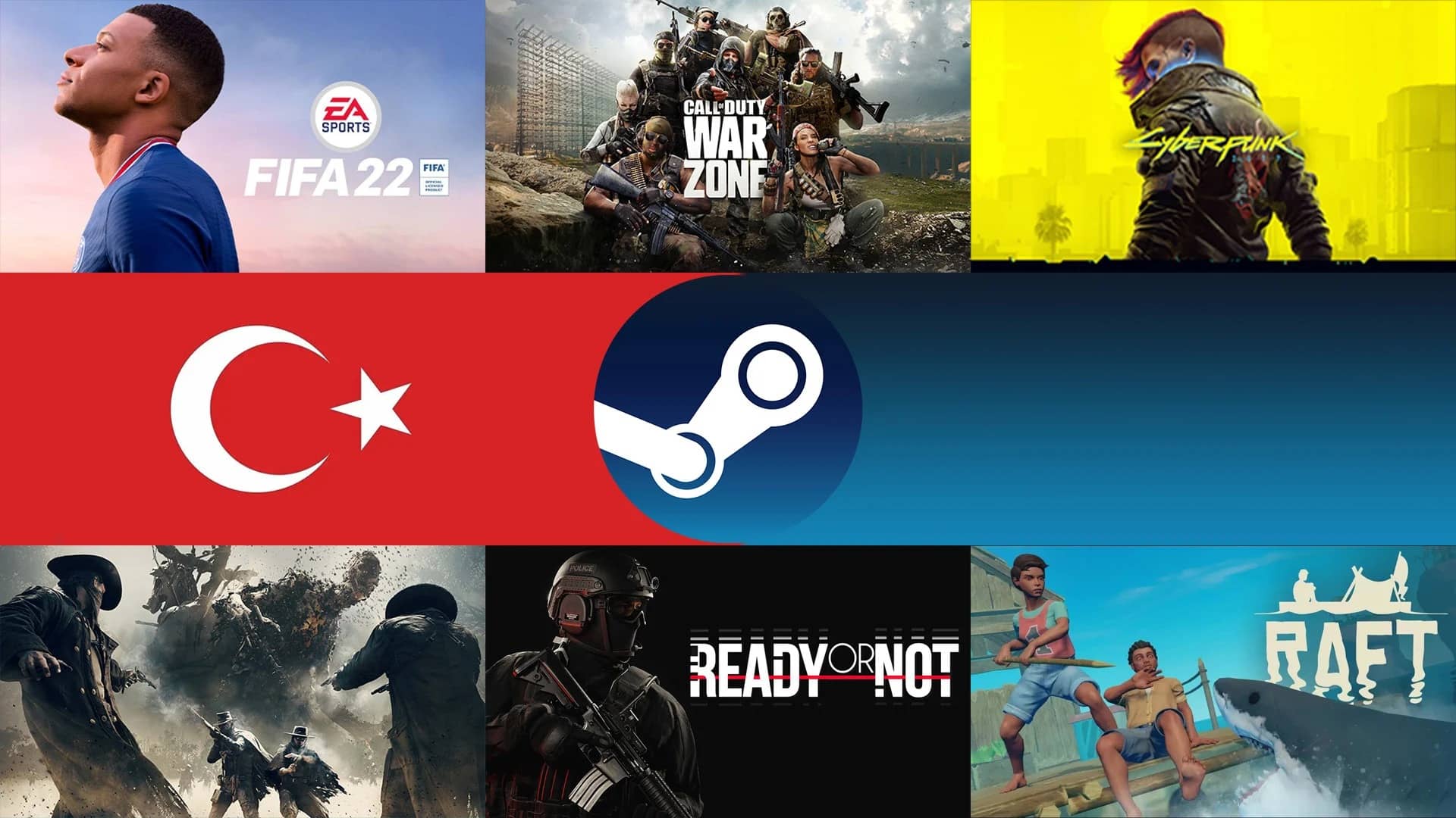 Türkiye'de En Çok Satan Steam Oyunları Açıklandı